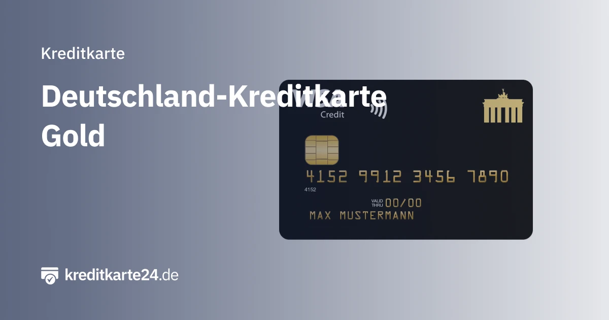 Deutschland Kreditkarte Gold