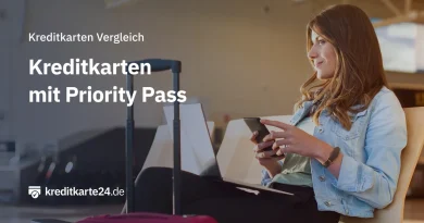 Kreditkarte mit Priority Pass & Lounge Zugang