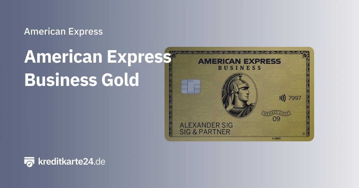 American Express Business Gold Kreditkarte