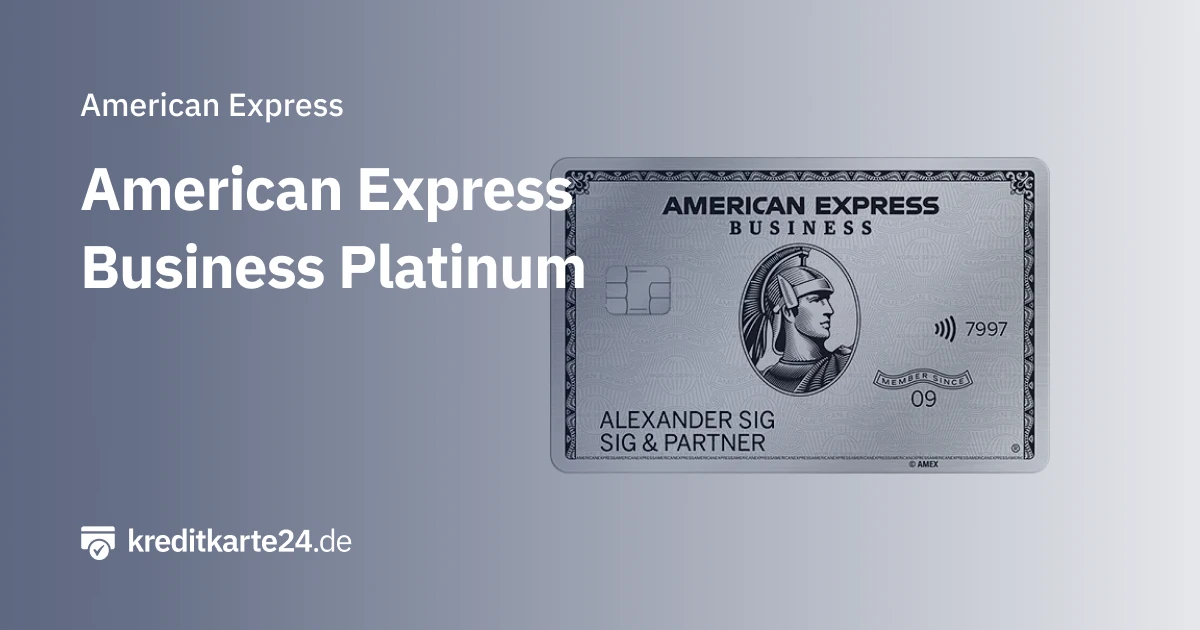 American Express Business Platinum Kreditkarte