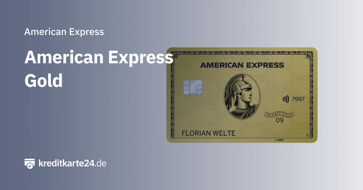 American Express Gold Kreditkarte