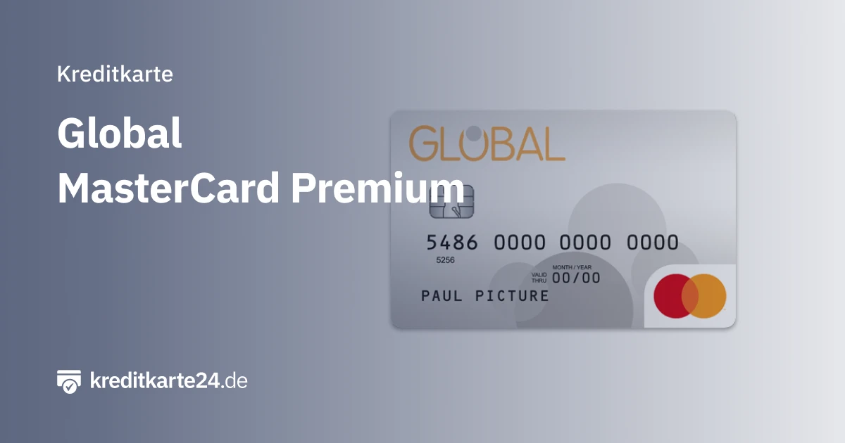 Global MasterCard Premium Kreditkarte