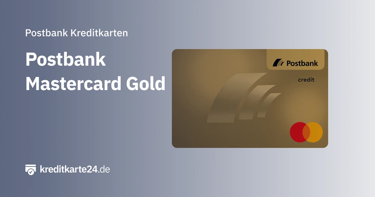 Postbank Mastercard Gold Kreditkarte