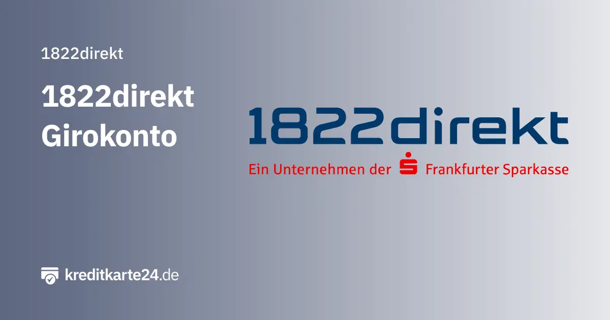 1822direkt Girokonto