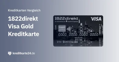 1822direkt Visa Gold Kreditkarte