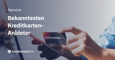 Die bekanntesten Kreditkartenanbieter